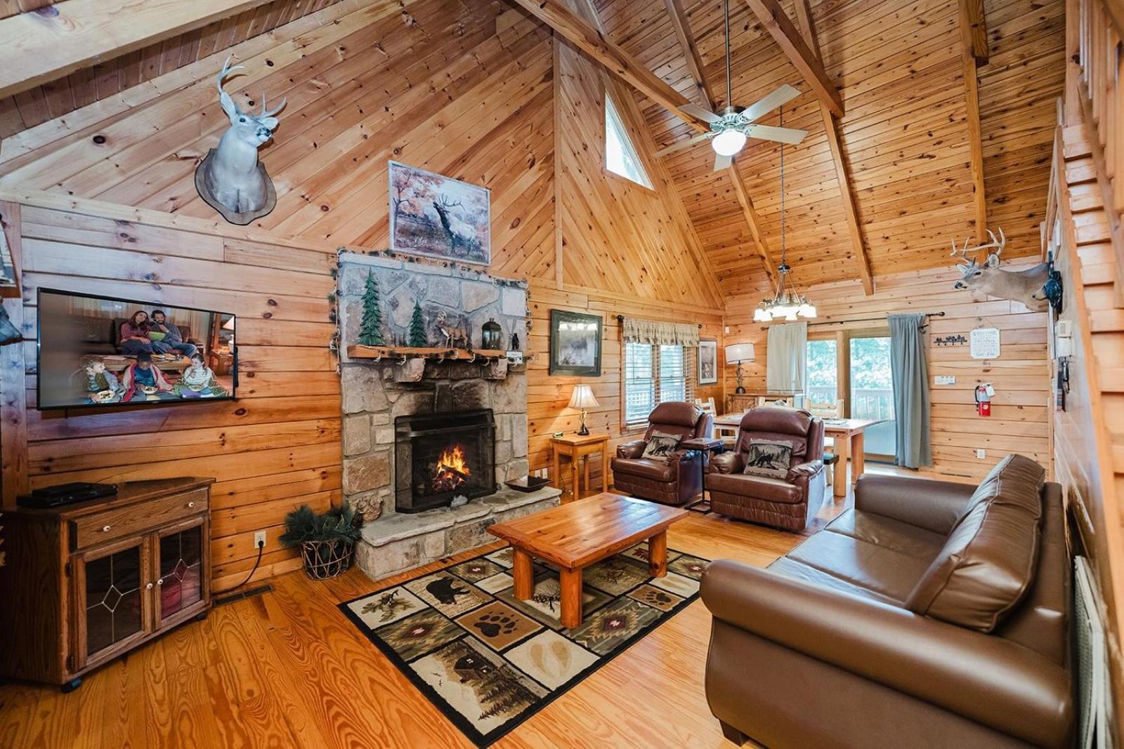 A Dream Come True Cabin Сивиървил Екстериор снимка