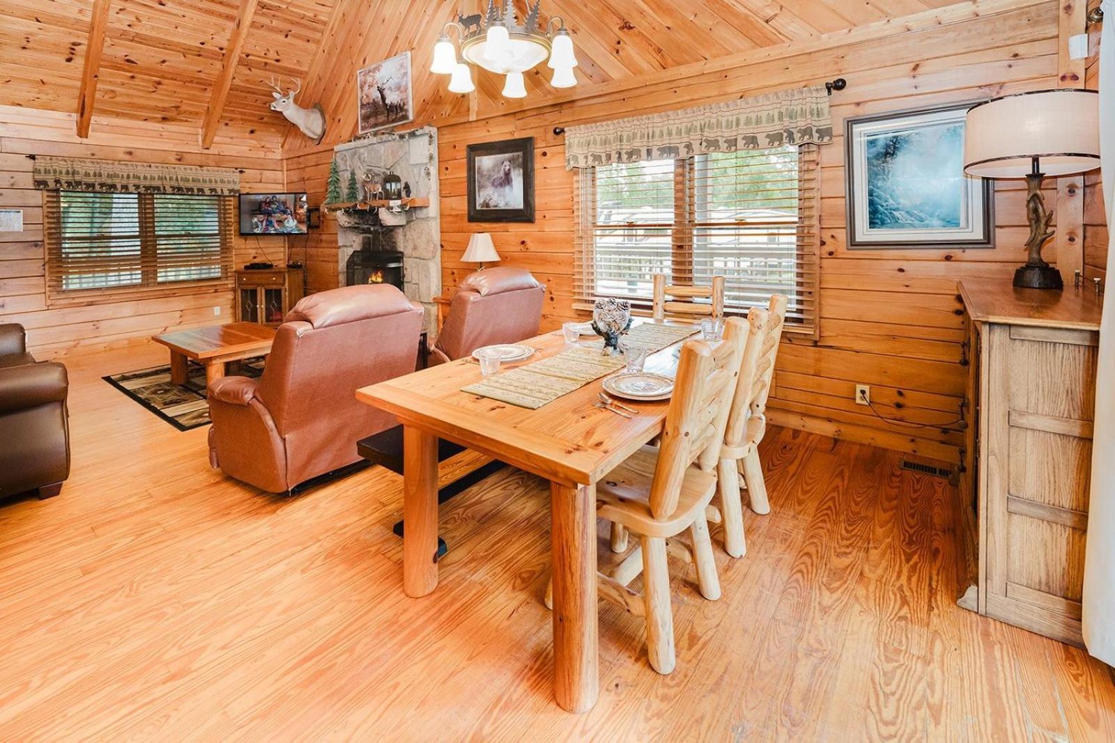 A Dream Come True Cabin Сивиървил Екстериор снимка