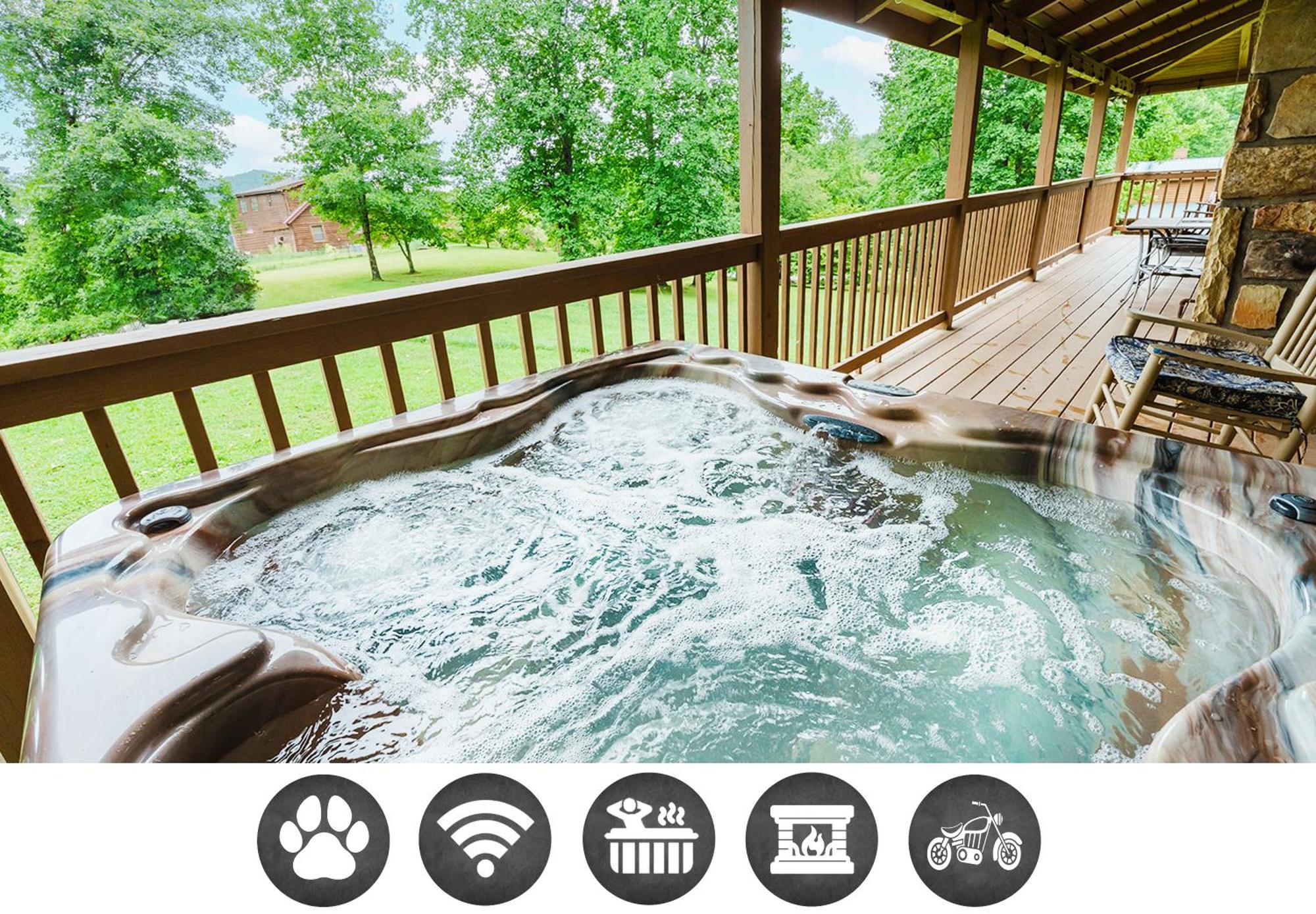 A Dream Come True Cabin Сивиървил Екстериор снимка